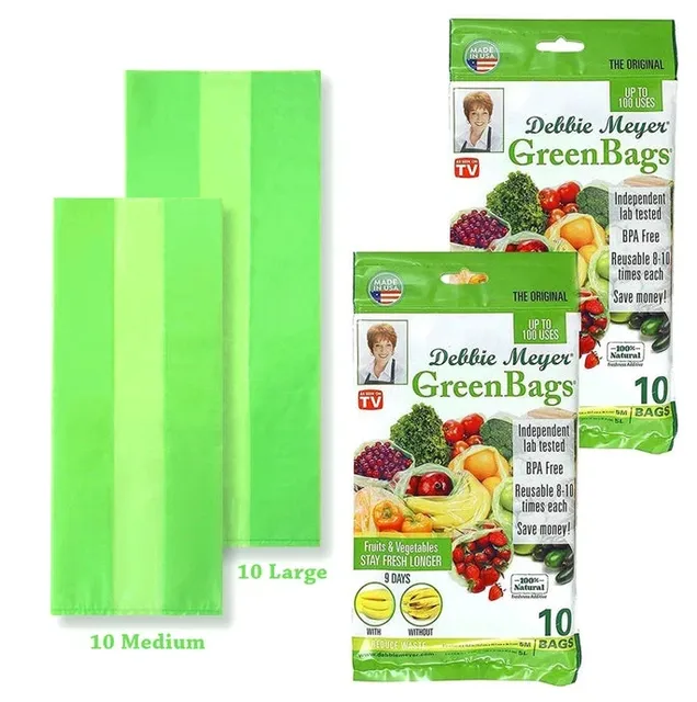 Load image into Gallery viewer, Debbie Meyer® GreenBags® | 20pc Set - 10 Med., 10 Lrg.